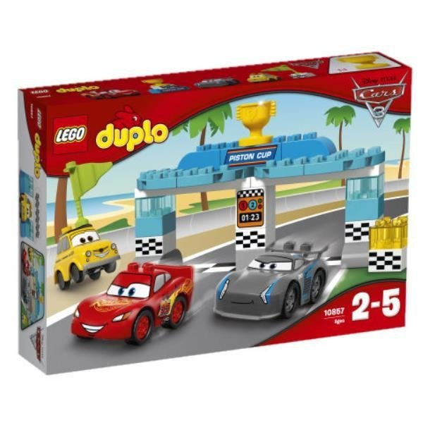 Wyścig o Złoty Tłok p3 Cars3 LEGO DUPLO 10857