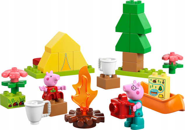 LEGO Duplo 10452 Świnka Peppa i Kemping – Przygoda w Lesie
