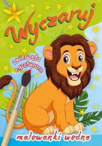 MALOWANKI KOLOROWANKI Z NAKLEJKAMI WYCZARUJ ZWIERZĘTA