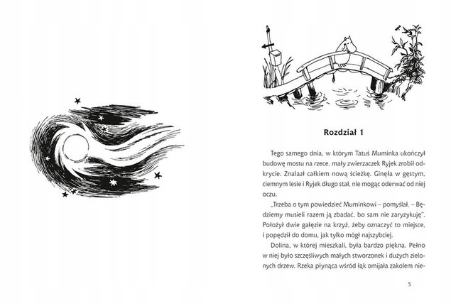 Kometa nad Doliną Muminków Tove Jansson