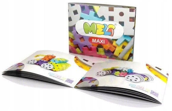 Klocki Konstrukcyjne Meli Maxi Constructor 120 el. dla Dzieci