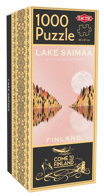 Puzzle 1000 Tactic: Jezioro Saimaa, Finlandia – Relaks i Przygoda