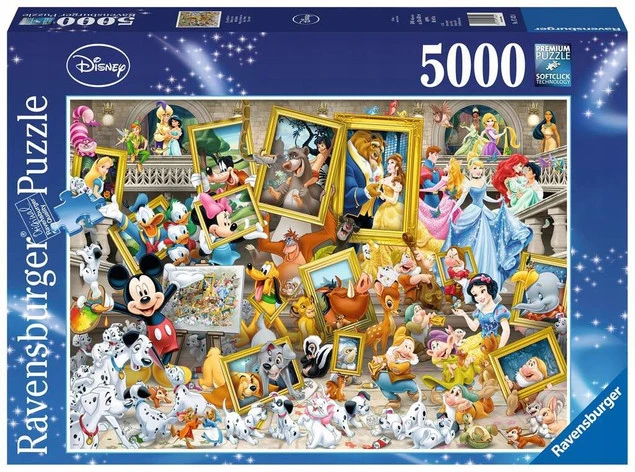 Ravensburger Puzzle 5000 Postacie Disney