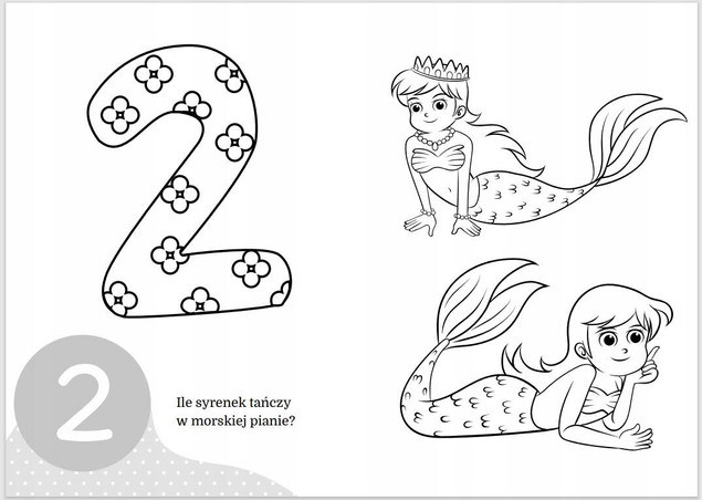 Cyferki. Maluszkowe malowanie