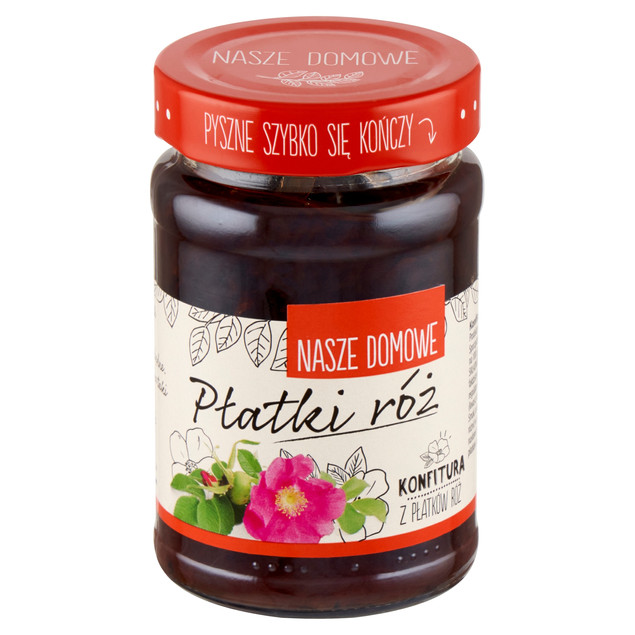 Konfitura płatków róż Premium Rosa 350g