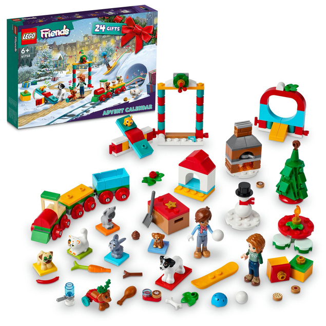 LEGO Friends Kalendarz Adwentowy 2023 231el. 6+ 41758