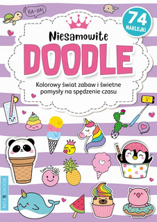 Niesamowite Doodle Kolorowy Świat Zabaw I Świetne Pomysły + Naklejki