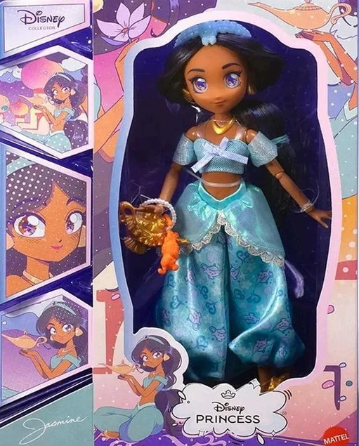 Disney Collector Lalka Dżasmina Manga Edycja Kolekcjonerska