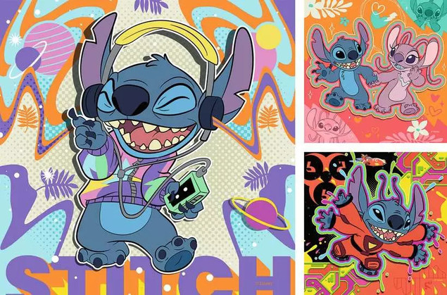 Ravensburger Puzzle STITCH 3x49