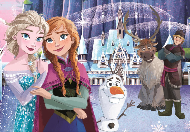 Clementoni Puzzle Frozen Kraina Lodu 60 Elementów 26318