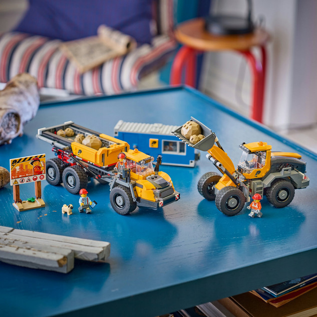 LEGO City 60494 Wywrotka i Ładowarka Czołowa – Plac Budowy