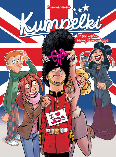 Kumpelki: Nasze Wielkie Londyńskie Wakacje – Komiks Cazenove