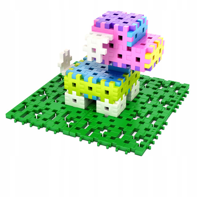 Meli Basic Baseplate Zestaw 6 Zielonych Płytek Konstrukcyjnych