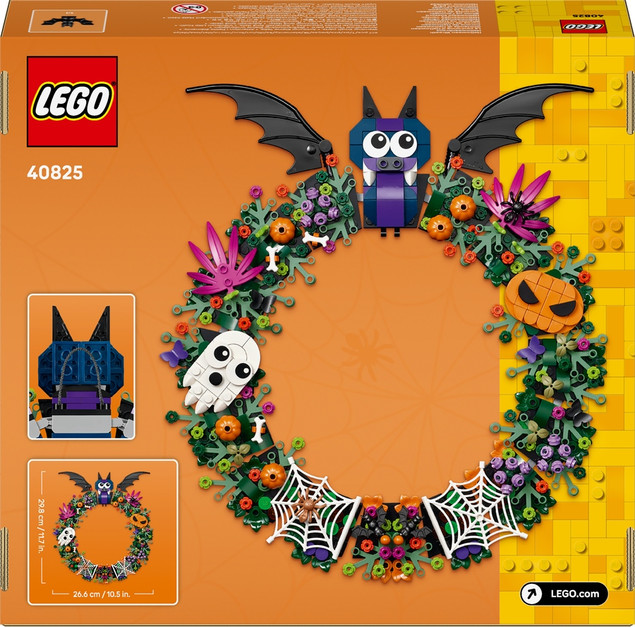 LEGO® 40825 Wieniec na Halloween – Kreatywna Dekoracja z Klocków