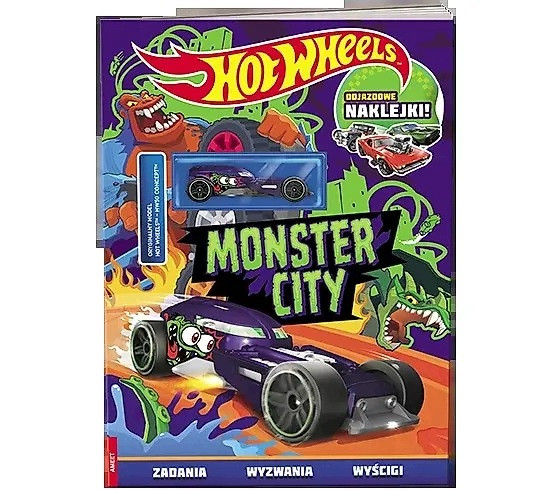 Mattel Hot Wheels. Monster City Praca zbiorowa