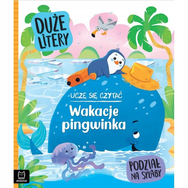 Mega Pakiet Uczę się czytać – duże litery i podział na sylaby – Agata Giełczyńska-Jonik