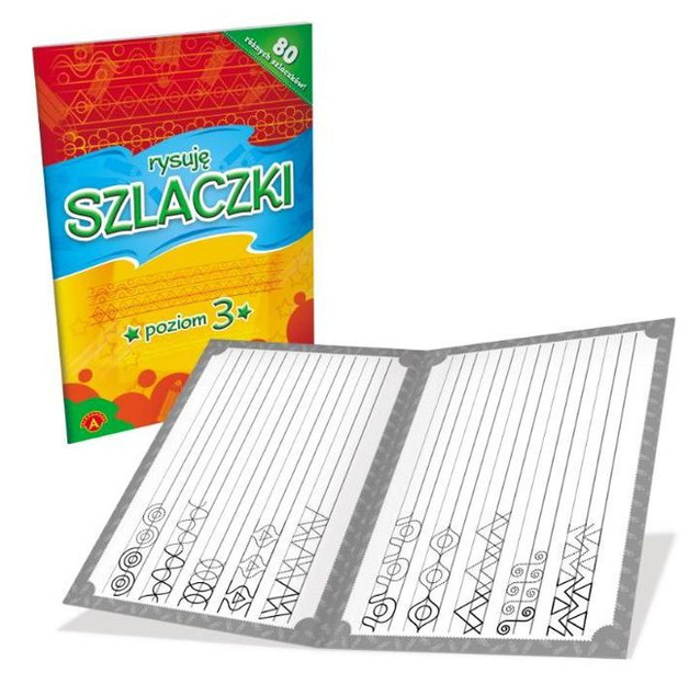 ALEXANDER, ZABAWKA EDUKACYJNA, RYSUJĘ SZLACZKI - POZIOM 3