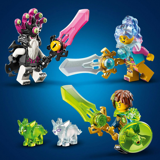 LEGO DreamZzz Rekinoczołg Tygrysi 71469 | Transformacja 2w1 Statek Piracki 1548 el.