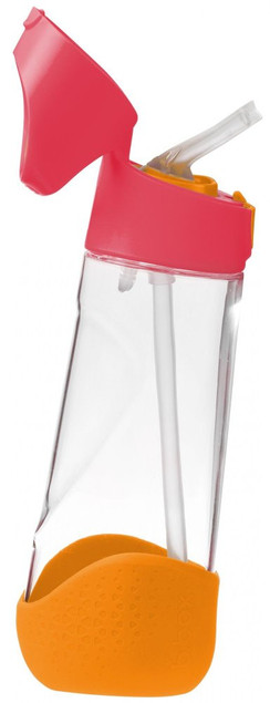 B.Box Bidon Tritanowy 600 ml Strawberry Shake ze Słomką dla Dzieci