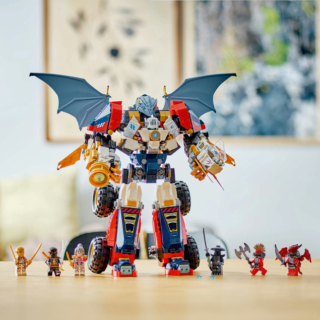LEGO Ninjago 71834 Wielofunkcyjny Ultramech Zane’a 4 w 1
