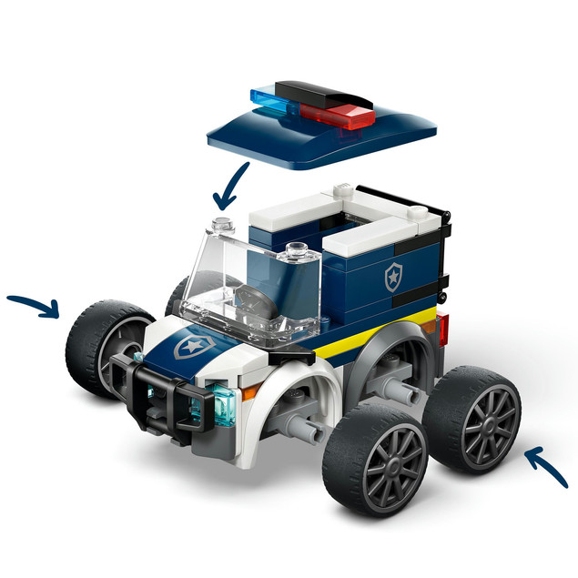 LEGO City - Pojazdy - Ciężarówka policyjna 60481