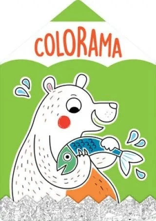 Colorama Niedźwiadek – pełna scena do kolorowania