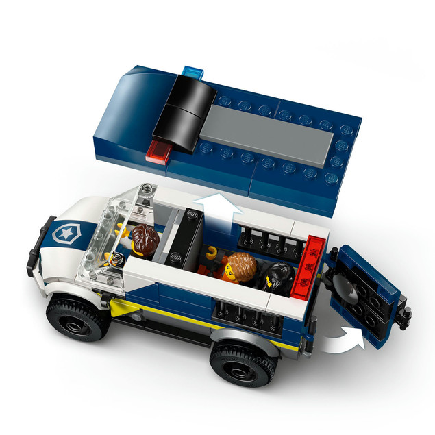 LEGO City 60479 Furgonetka Policyjnego Konwoju Więziennego | Ucieczka