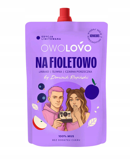 OWOLOVO Mus KOSTYK i RUPIŃSKI Edycja Limitowana AKCJA INFLUENCERZY 200g x2
