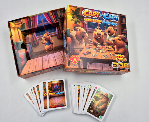 Gra karciana Kapibary 110 kart – Alexander