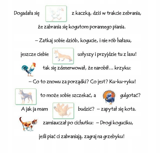Akademia Rymowania Zwierzaki z ZOO + ZAGRODY + LASU W. Drabik 4+ Skrzat