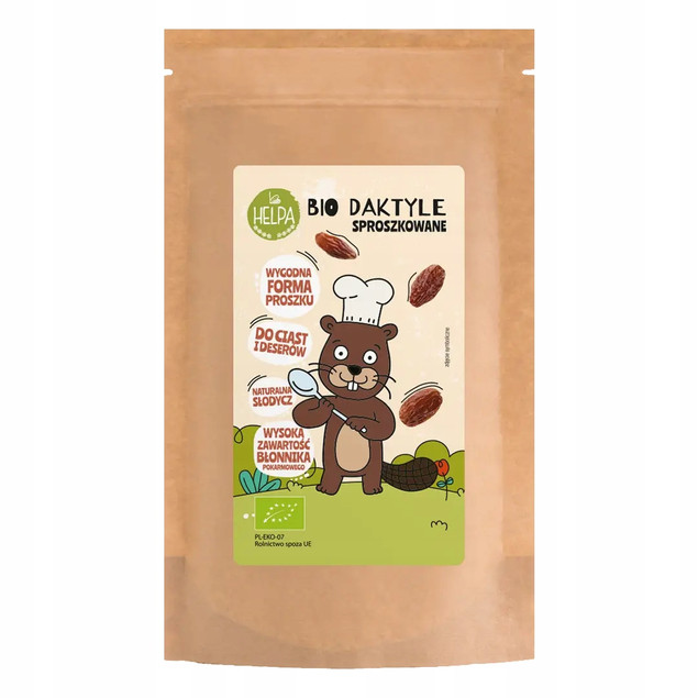 Bio Daktyle Sproszkowane 200 g – Helpa