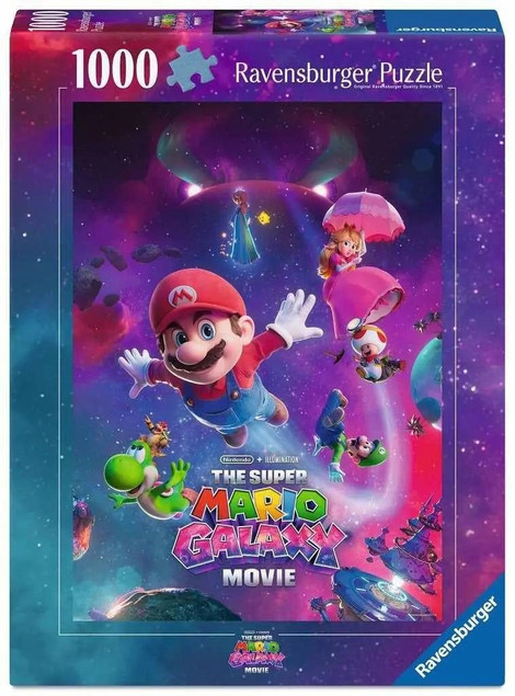 Puzzle Ravensburger 1000 elementów Super Mario Movie