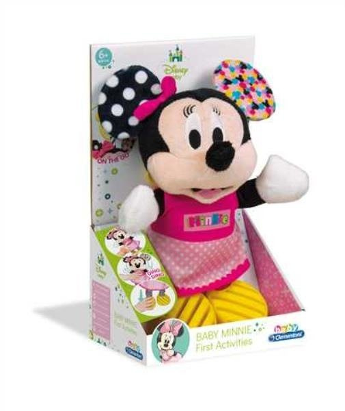 CLEMENTONI BABY MASKOTKA MYSZKA MINNIE sensoryczna