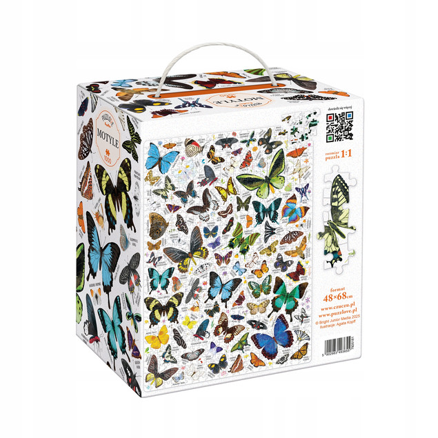 Puzzle 1000 Puzzlove Motyle CzuCzu dla Dorosłych i Dzieci