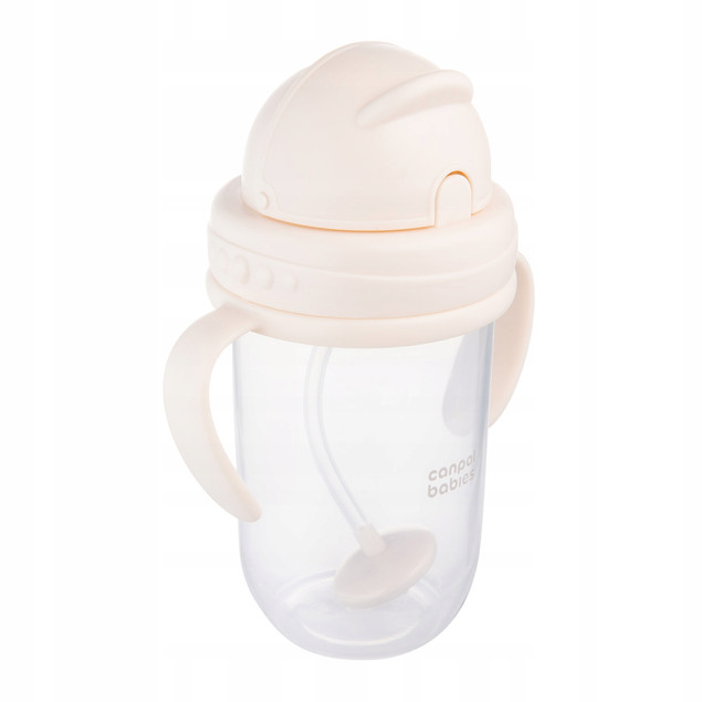 Kubek Niekapek ze Słomką Canpol Babies 270 ml