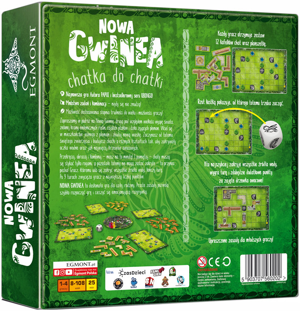 Gra planszowa Nowa Gwinea Egmont