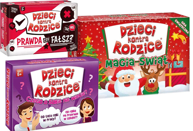 3w1 DZIECI KONTRA RODZICE MAGIA ŚWIĄT PRAWDA FAŁSZ