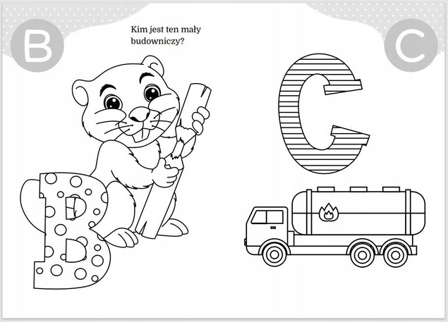 Literki. Maluszkowe malowanie