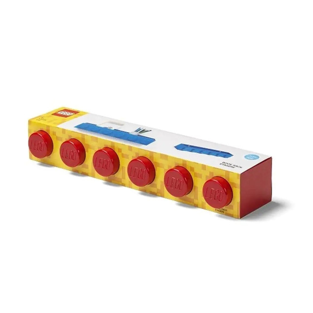 Półka Naścienna LEGO Kloczek 6 Czerwona 41121730