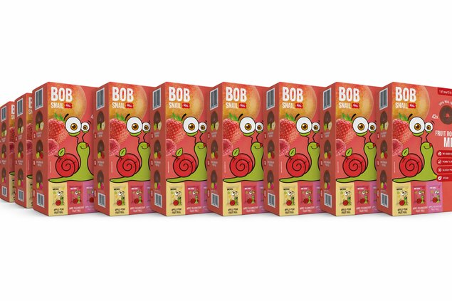 Zestaw hurtowy Bob Snail Fruit Rolls Mix 10x 420 sztuk