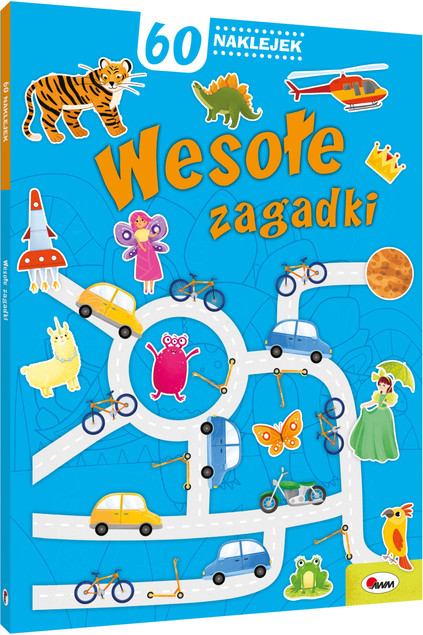 60 naklejek wesołe zagadki Elżbieta Korolkiewicz, Natalia Kawałko-Dzikowska
