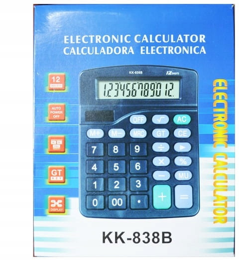 Kalkulator Biurowy Schemat 1541 KK-838B