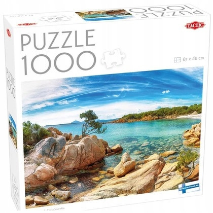 Tactic Puzzle 1000: Plaża Capriccioli, Costa Smeralda