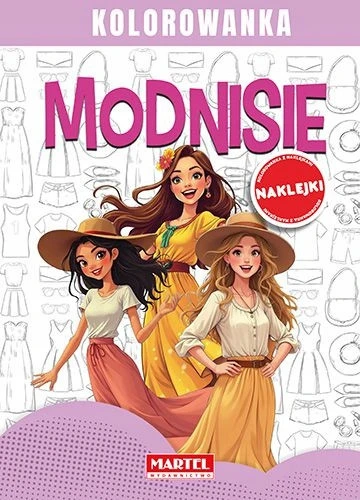 Modnisie. Kolorowanka z naklejkami Maciej Ratajczyk