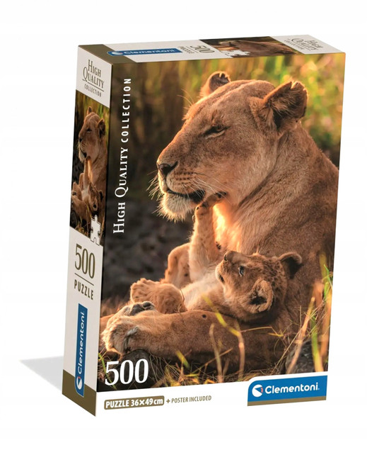  Puzzle 500el Feline Love CLEMENTONI