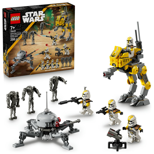 LEGO Star Wars 75431 Pakiet bojowy żołnierzy klonów z 327. Dywizji