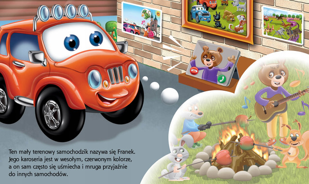 Przy Ognisku. Samochodzik Franek