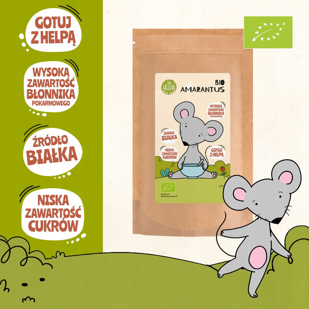 Bio Amarantus 400 g HELPA ekologiczny