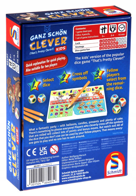 Gra planszowa Schmidt Spiele Psia Kostka (Ganz Schön Clever Kids)