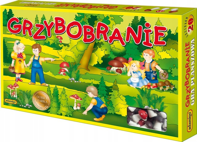 Grzybobranie – gra planszowa rodzinna